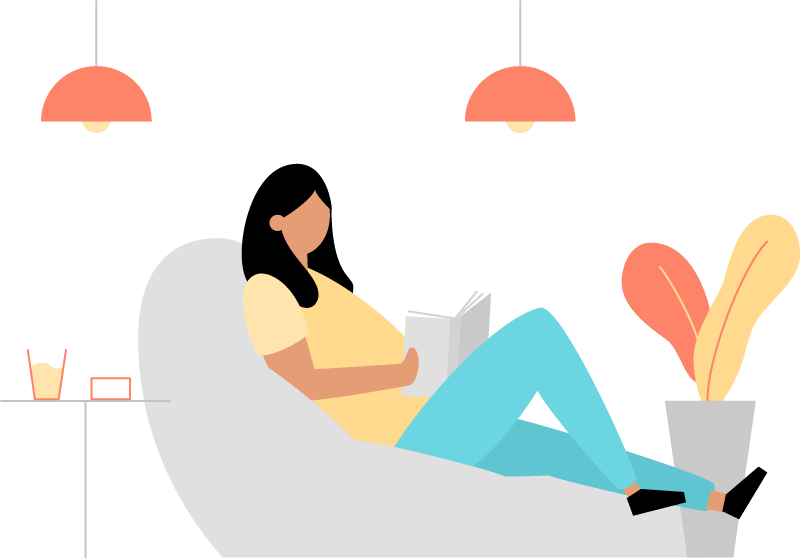 Bean bag corner